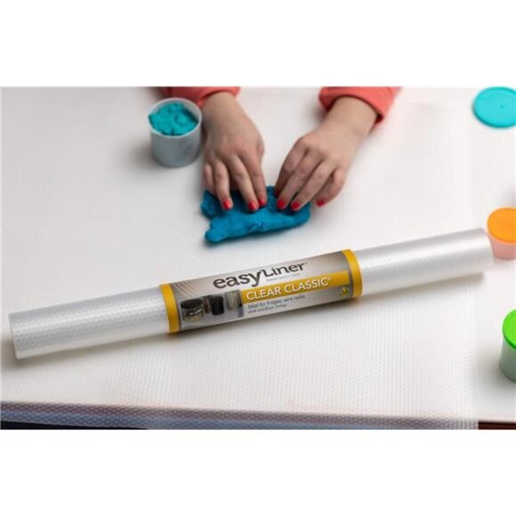 Clear Classic Shelf Liner - Durable Non Adhesive Fridge Liner - Easy to Install - Picture 5 of 7